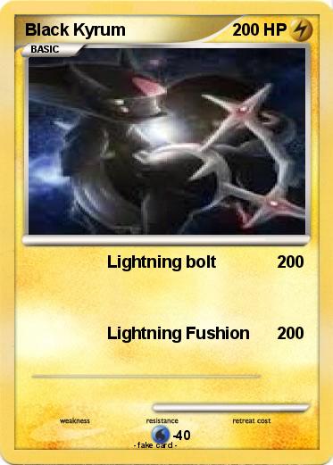 Pokemon Black Kyrum