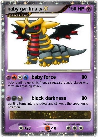 Pokemon baby garitina