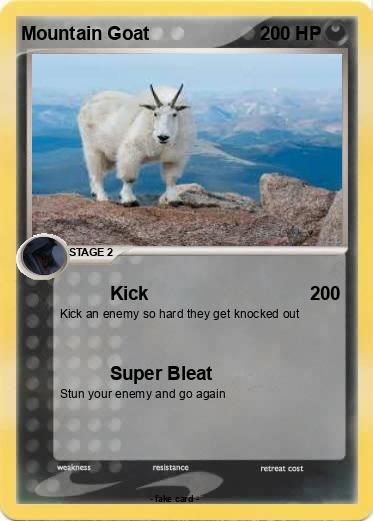 Pokemon Mountain Goat