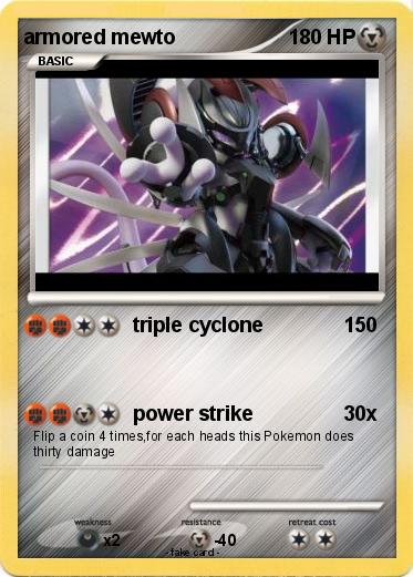 Pokemon armored mewto