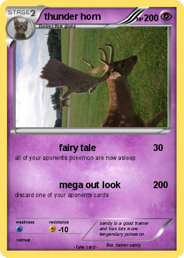 Pokemon thunder horn