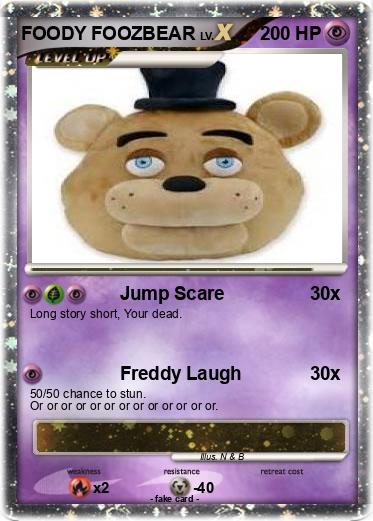 Pokemon FOODY FOOZBEAR