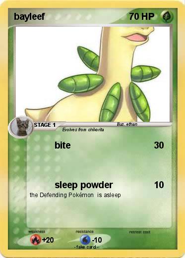 Pokemon bayleef