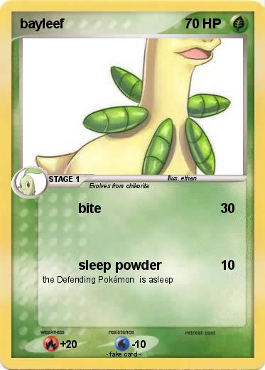 Pokemon bayleef