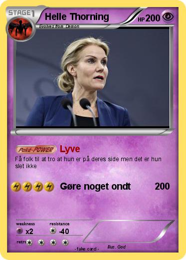 Pokemon Helle Thorning