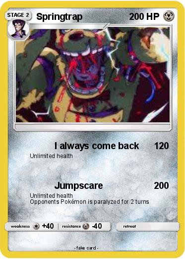 Pokemon Springtrap