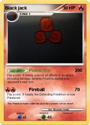 Pokemon Black jack