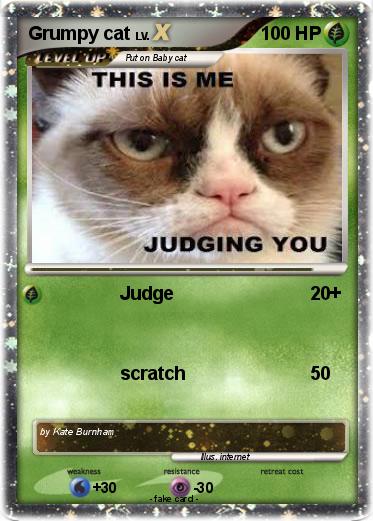 Pokemon Grumpy cat