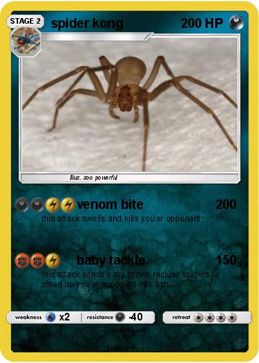 Pokemon spider kong