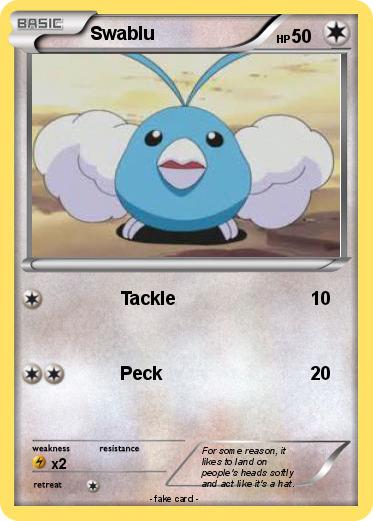 Pokemon Swablu