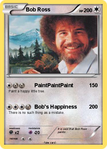 Pokemon Bob Ross