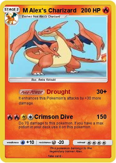 Pokemon M Alex's Charizard