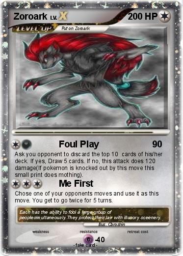 Pokemon Zoroark