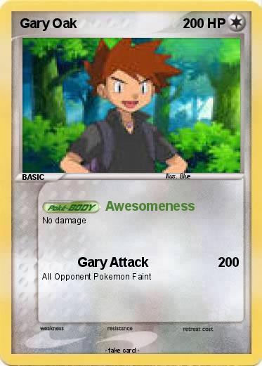 Pokemon Gary Oak
