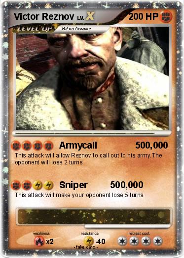 Pokemon Victor Reznov