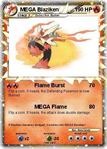 Pokemon MEGA Blaziken