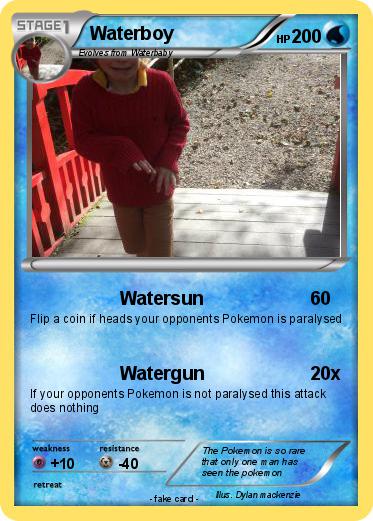 Pokemon Waterboy