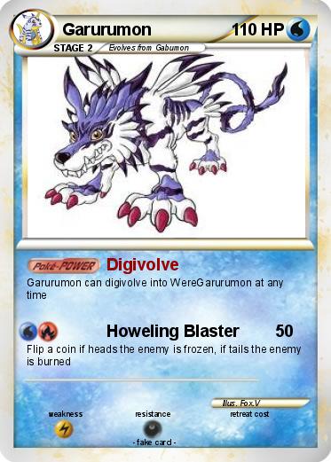 Pokemon Garurumon