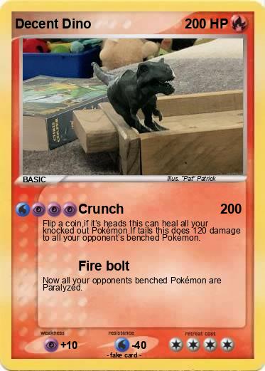 Pokemon Decent Dino