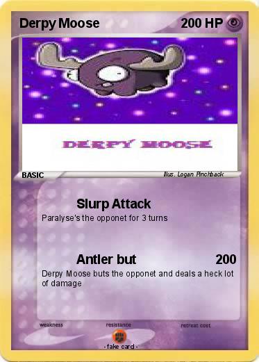 Pokemon Derpy Moose