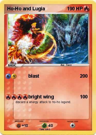 Pokemon Ho-Ho and Lugia