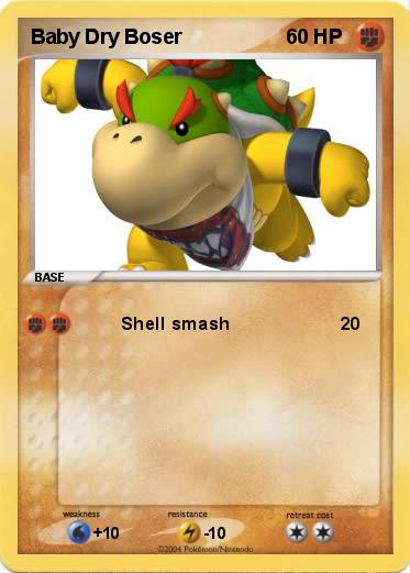 Pokemon Baby Dry Boser