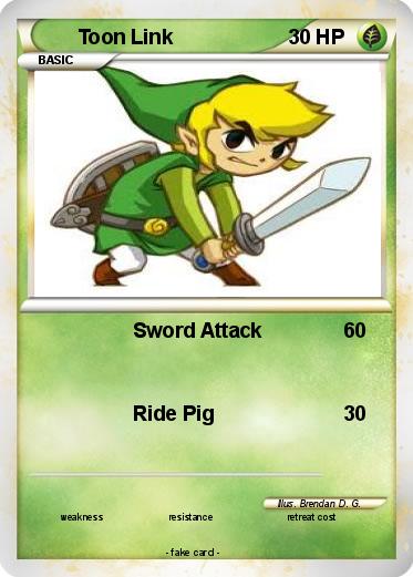 Pokemon Toon Link