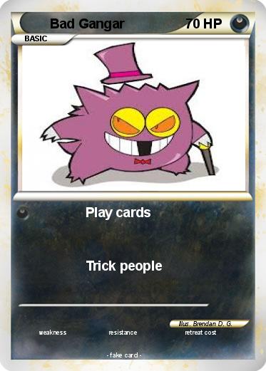 Pokemon Bad Gangar