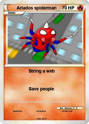 Pokemon Ariados spiderman