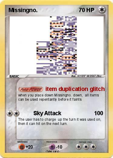 Pokemon Missingno.