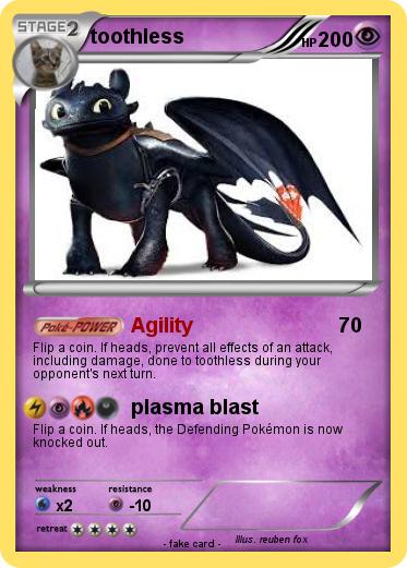 Pokemon toothless