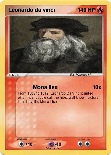 Pokemon Leonardo da vinci