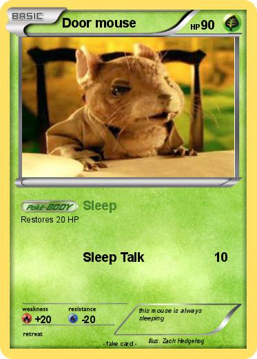 Pokemon Door mouse