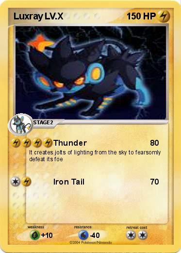 Pokemon Luxray LV.X