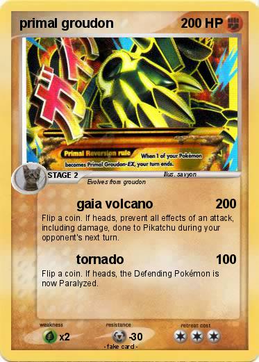 Pokemon primal groudon