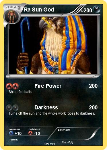 Pokemon Ra Sun God