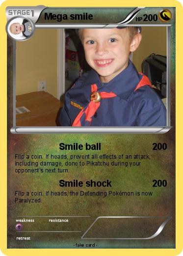 Pokemon Mega smile