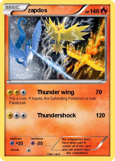 Pokemon zapdos