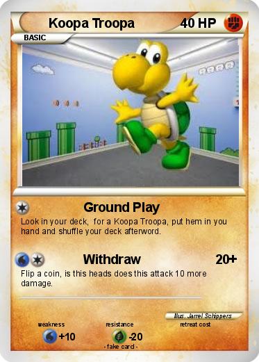Pokemon Koopa Troopa