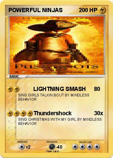 Pokemon POWERFUL NINJAS