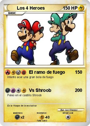 Pokemon Los 4 Heroes