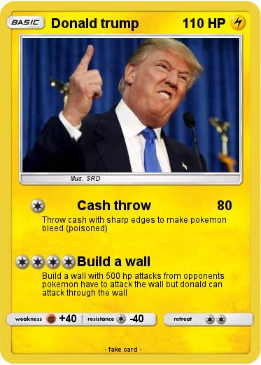 Pokemon Donald trump