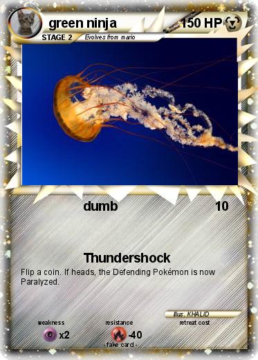 Pokemon green ninja