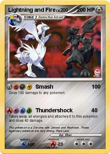 Pokemon Lightning and Fire