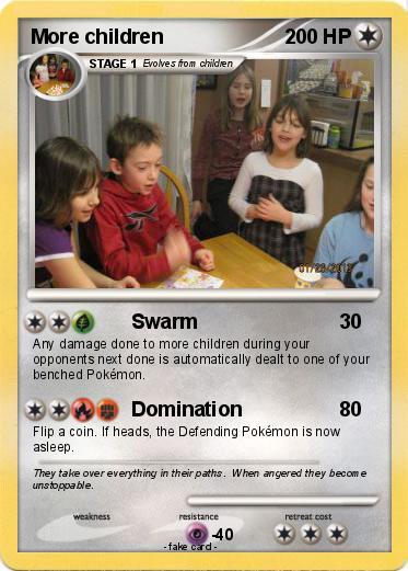 Pokemon More children