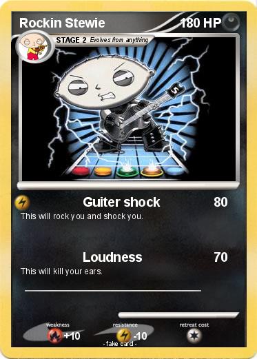 Pokemon Rockin Stewie