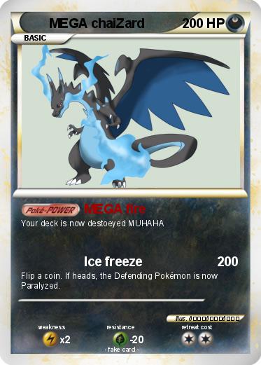 Pokemon MEGA chaiZard