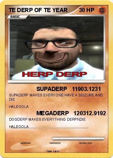 Pokemon TE DERP OF TE YEAR