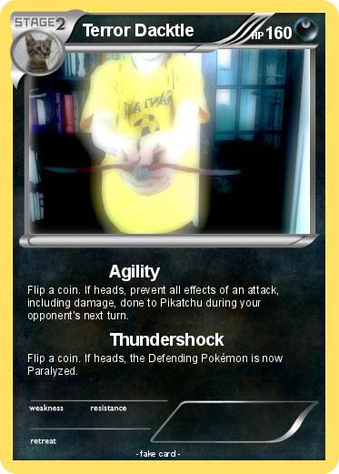 Pokemon Terror Dacktle