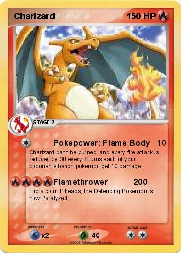 Pokemon Charizard                            